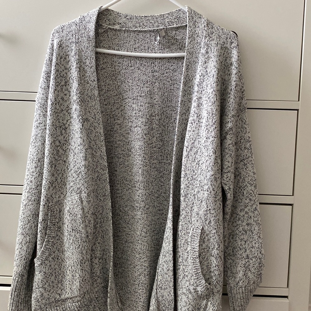 Madewell heather gray sweater